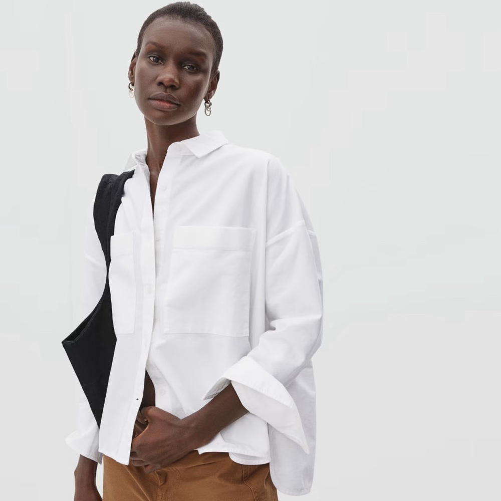 Everlane Boxy Oxford Shirt
